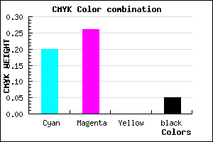 #C1B4F2 color CMYK mixer