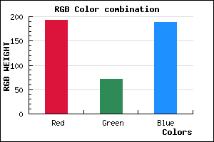 rgb background color #C148BC mixer
