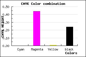 #C26DC1 color CMYK mixer