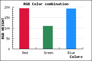 rgb background color #C26DC1 mixer