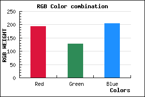 rgb background color #C27FCC mixer