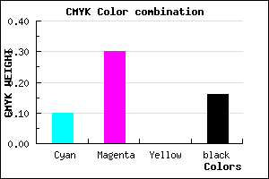 #C297D7 color CMYK mixer