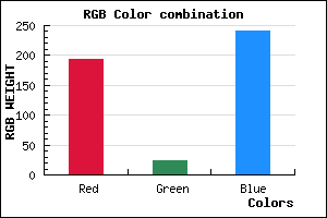 rgb background color #C218F0 mixer