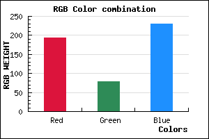 rgb background color #C24FE6 mixer