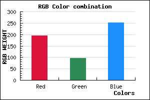 rgb background color #C260FC mixer