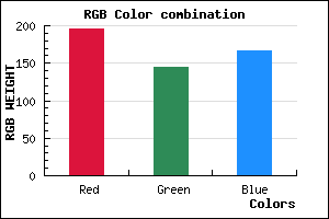 rgb background color #C390A6 mixer