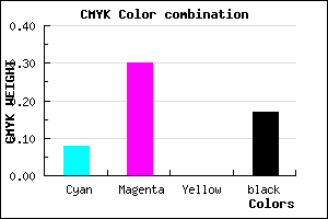 #C393D3 color CMYK mixer