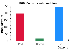 rgb background color #C310F5 mixer