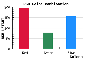 rgb background color #C34D9C mixer
