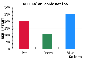 rgb background color #C46BFB mixer