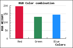 rgb background color #C48490 mixer