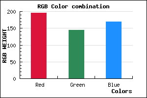 rgb background color #C490AA mixer