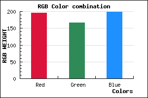 rgb background color #C4A7C7 mixer
