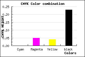#C4BABC color CMYK mixer