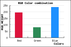 rgb background color #C451ED mixer