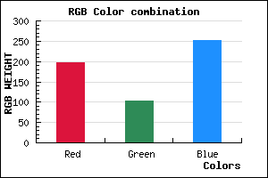 rgb background color #C567FB mixer