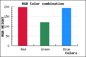 rgb background color #C577C1 mixer