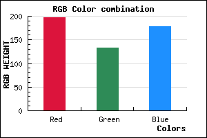 rgb background color #C585B2 mixer