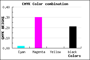 #C58DC9 color CMYK mixer