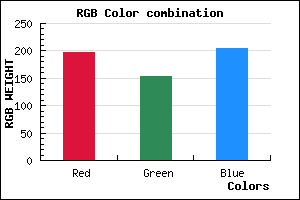 rgb background color #C599CD mixer