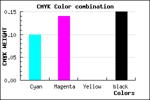 #C5BCDA color CMYK mixer