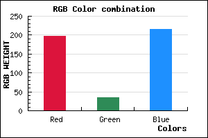 rgb background color #C522D8 mixer