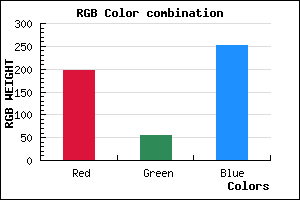 rgb background color #C537FB mixer
