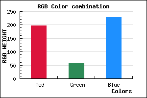 rgb background color #C539E4 mixer