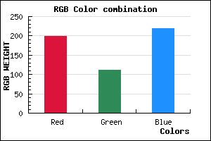 rgb background color #C66FDB mixer