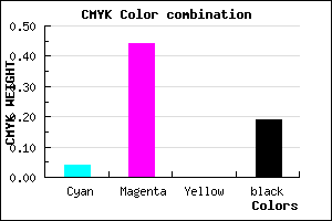 #C674CE color CMYK mixer