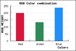 rgb background color #C685ED mixer