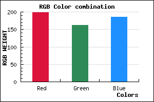 rgb background color #C6A2BA mixer