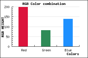 rgb background color #C6528B mixer
