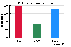 rgb background color #C653B0 mixer