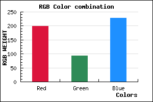 rgb background color #C65DE5 mixer