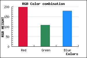 rgb background color #C76CB4 mixer