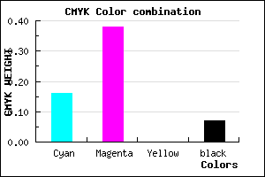 #C792EC color CMYK mixer