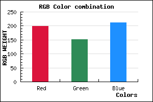 rgb background color #C798D4 mixer