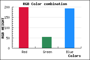rgb background color #C736C1 mixer