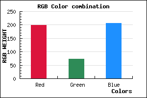 rgb background color #C749CF mixer