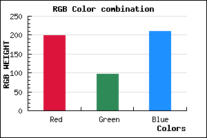 rgb background color #C760D2 mixer