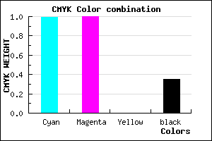 #0200A6 color CMYK mixer