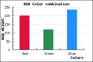 rgb background color #C876EC mixer