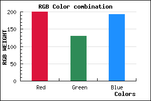 rgb background color #C882C0 mixer