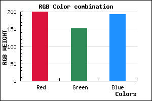 rgb background color #C898C0 mixer