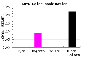 #C8B6C8 color CMYK mixer