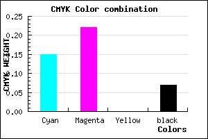 #C8B8EC color CMYK mixer