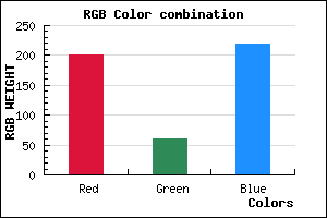 rgb background color #C83DDB mixer