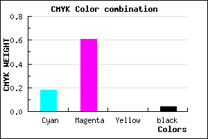 #C85FF5 color CMYK mixer