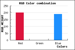 rgb background color #C900BD mixer